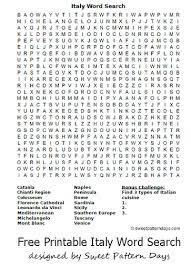 Enter the answer length or the answer pattern to get better results. Italy Word Search Word Find Cool Words Word Games