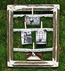 Chicken wire in an old picture frame. 50 Cool Ideas To Display Family Photos On Your Walls Architecture Design