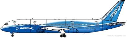 After dropping its sonic cruiser project. Boeing 787 8 Dreamliner Blueprints Free Outlines