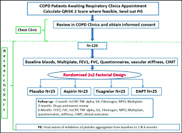 Apple Copd Study Flow Chart Cimt Carotid Intima Media