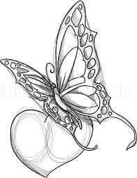 They can give a person the right look that they would expect from a tattoo design. How To Draw A Butterfly Tattoo Step By Step Drawing Guide By Dawn Dragoart Com