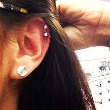 Pin By Monyyy On Fashion Cute Ear Piercings Three Ear Piercings Ear Piercings