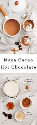 Healthy Hot Chocolate Love And Lemons Recipe Healthy Hot Chocolate Cacao Hot Chocolate Hot Chocolate Recipes