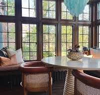 Taza 54" Round Travertine Dining Table