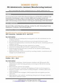 Interested in an administrative assistant role? Hr Administrative Assistant Resume Samples Qwikresume