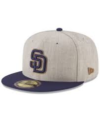 New Era San Diego Padres Leather Ultimate Patch Collection 59fifty Fitted Cap Tan Beige 7 3 8 Patch Collection Fitted Caps Mlb Apparel
