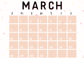 March 2021 Calendar: 10 Free Printable Designs! – KorraShay.com