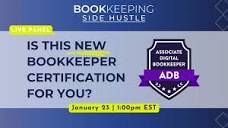 Is This NEW Bookkeeping Certification For You? - YouTube