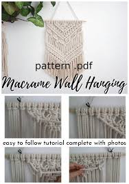 // wall hanging pattern by foliage room. Diy Wall Hangings Macrame Wall Hanging Diy Crochet Wall Hangings Free Macrame Patterns