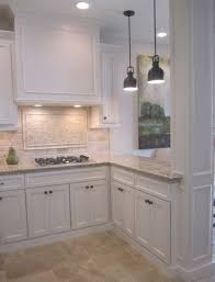 Best 20 Off White Kitchen Cabinets Ideas On Pinterest Off White Intended For Kitchen Backs Antique White Kitchen Beige Kitchen Backsplash For White Cabinets