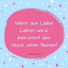 Wenn Aus Liebe Leben Wird Bekommt Das Glück Einen Namen Spruch Zur