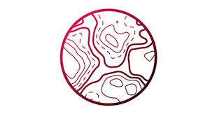 Topographic Map Icon Map Icons Map Logo Graphic Design Class