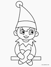 Print one of and have the elf color it and although that may lead to a baby elf on the shelf and nobody has a time for a whole dang elf family! Free Printable Elf Coloring Pages For Kids