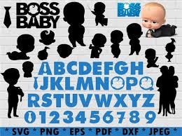 Download Boss Baby Alphabet Svg Alphabet Letters Boss Baby Svg Silhouette Cricut Boss Baby Baby Letters Boss Birthday