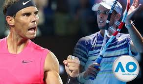 Dominic thiem 76 7 76 4. Rafael Nadal Vs Dominic Thiem Live Stream How To Watch Australian Open Quarter Final Tennis Sport Express Co Uk