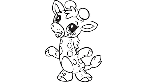 Plus, it's an easy way to celebrate each season or special holidays. Baby Giraffe Coloring Printable Giraffe Coloring Pages Giraffe Colors Cartoon Baby Animals
