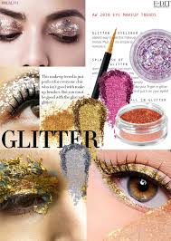 Eye Makeup Trends For Winter 2021 Brunette From Wall Street Winter Eye Makeup Glitter Eye Makeup Makeup Trends