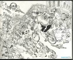 Kim Jung Gi How To Draw Figures In Perspective Kim Jung Gi Mixes Fantasy And Reality In Enthralling Sketches Kim Jung Sketches Junggi Kim
