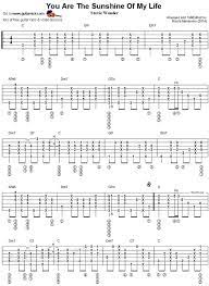 You Are The Sunshine Of My Life Fingerstyle Guitar Lesson Guitar Lessons Guitar Lessons Songs Online Guitar Lessons