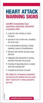 Heart Attack Warning Signs About 720 000 People In The U S Suffer Heart Attacks Each Year Here Heart Attack Heart Attack Warning Signs Heart Attack Symptoms