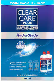 If this is permanent, this is such a heavy blow to me, as i only use clear care and find regular retail prices are too expensive for me. Amazon Com Clear Care Plus With Hydraglyde Cleaning Disinfecting Solution Twin Pack With 2 Lens Cases Included 16 Oz Health Personal Care