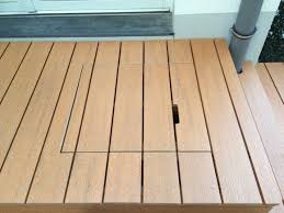 Terrassendielen Aus Wpc Mit Klappe Terrasy Amenagement Piscine Decoration Terrasse Terrasse Bois