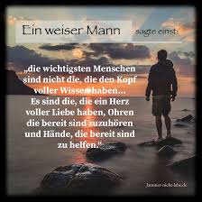 Menschen Mit Herz Und Verstand Lebensweisheiten Zitat Des Tages Spruche Leben