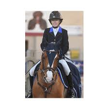 Des vestes de concours, des chemises de concours, des pantalons d'équitation et du sportswear qui s'adapte à la vie. Paris Competition Jacket Navy Royal Blue Children