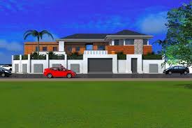 Projet De Conctruction D Une Residence A Ouagadougou Au Burkina Faso Albert Kwessi In 2020 House Styles Mansions House