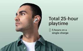 Noise Buds Play V2 ट्रू वायरलेस ईयरबड Tru बेस तकनीक के साथ, इन-ईयर  डिटेक्शन, पर्यावरण नॉइज़ कैंसलेशन 4 माइक सिस्टम के साथ (गोमेद काला) :  Amazon.in ...
