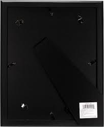 Amazon.com - Malden International Designs 8x10 Black Distressed Linear  Picture Frame