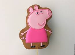 свинка пеппа свинка пеппа свинка пеппа свинка пеппа свинка пеппа Ruchnaya Rabota Handmade Svinki Svinka Peppa Ukrashenie Pechenya