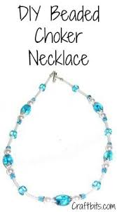What's the easiest way to make a choker necklace? Beaded Choker Necklace Craftbits Com