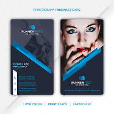 Open canva and select the business card design type. Photography Business Card On Behance