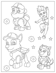 Print paw patrol coloring pages for free and color our paw patrol. Free Paw Patrol Coloring Pages To Download Printable Pdf Verbnow