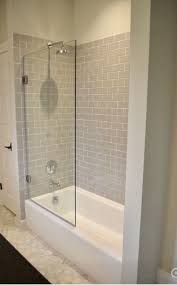 It can't have that piece that pulls up to make the shower head run. Low Profile Tub With Glass Shower Wall Tub Shower Combo Remodel Bathroom Tub Shower Combo Bathroom Tub Shower