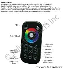 Tetra Waterfall Light Led With Remote Compatible With Tetra Pond Waterfall Filters 19765