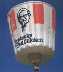 Kfc Bucket Hot Air Balloon This Is Making Me Hungry Hot Air Balloon Festival Air Balloon Hot Air Balloon Rides
