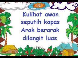 Awan Putih Lirik Lagu Anak Cipt A T Mahmud Musik Pompi S Youtube Lirik Lagu Lagu Awan