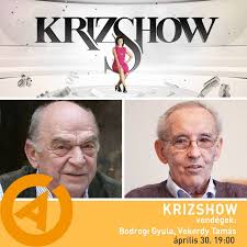 A két férfi között megindul a harc. Krizshow Bodrogi Gyula Voith Agi Vekerdy Tamas Stefanovics Jegy Hu