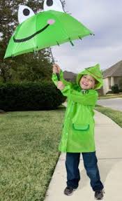 Cloudnine Children S Raincoat Frog Froggy Raincoat Matching Frog Umbrella Kids Umbrellas Childrens Rain Coats Umbrellas For Sale