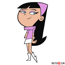 How to draw Trixie Tang - Sketchok easy drawing guides