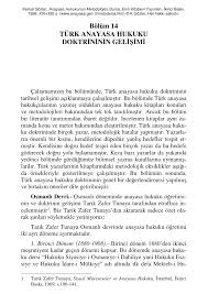 Bolum 14 Turk Anayasa Hukuku