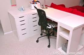 Craft Desk Progress Ikea Crafts Ikea Craft Room Craft Desk
