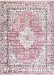Bungalow Rose Wachapreague Pink Area Rug Pink Area Rug Fringe Rugs Pink Rug