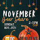November DC Beer Share at Denizens Brewing - Denizens Brewing Co., 4550 Van Buren St Event Image