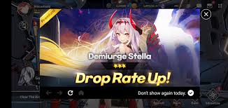 Event] Demiurge Stella Drop Rate Up! (Added on 719)