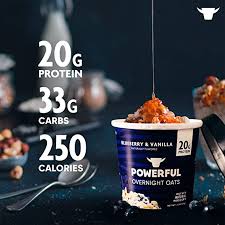 Maybe you would like to learn more about one of these? Amazon Com Powerful Foods Instant Oatmeal Cup 20g Protein Kosher Low Sugar Blueberry Vanilla 6 Pack