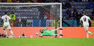 01:06 видео доннарумма отбил 2 удара серии пенальти с англией. Donnarumma Igra Byla Beskonechnoj Futbol Italiya