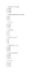 Check spelling or type a new query. Soal Pangkat 3